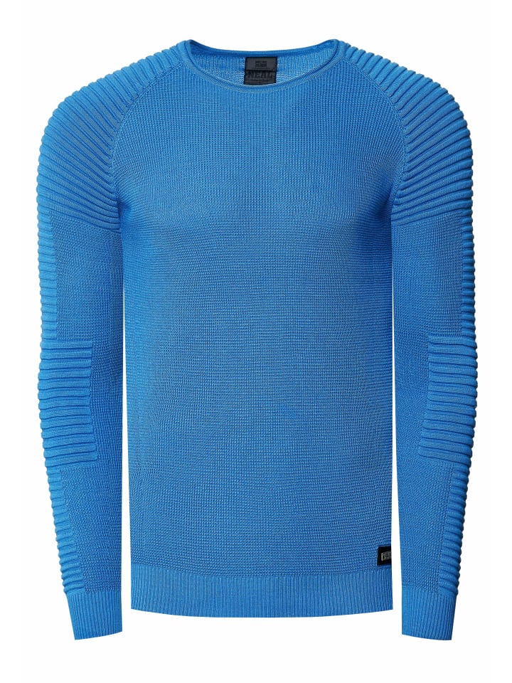 Облегающий свитер тонкой вязки в байкерском стиле с круглым вырезом синего цвета Rusty Neal
Облегающий свитер тонкой вязки в байкерском стиле с круглым вырезом синего цвета Rusty Neal