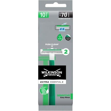 Одноразовые бритвы 10 шт., Wilkinson Sword
Одноразовые бритвы 10 шт., Wilkinson Sword