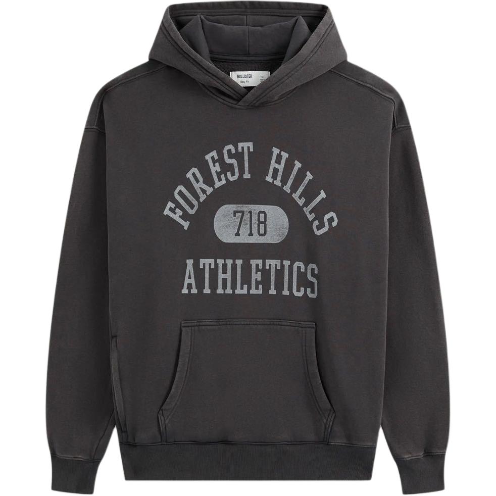 Hollister/ Мужская толстовка с капюшоном, черная, средней толщины
Hollister/ Мужская толстовка с капюшоном, черная, средней толщины