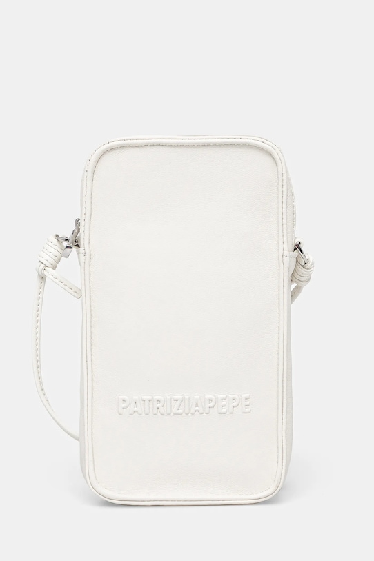 Кожаный чехол для телефона Patrizia Pepe, белый
Кожаный чехол для телефона Patrizia Pepe, белый