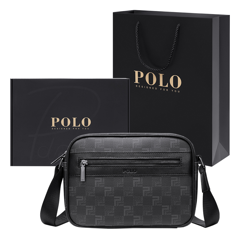 Плечевая сумка из искусственной кожи ПВХ Классическая мужская черная POLO, черный (в комплекте коробка)
Плечевая сумка из искусственной кожи ПВХ Классическая мужская черная POLO, черный (в комплекте коробка)