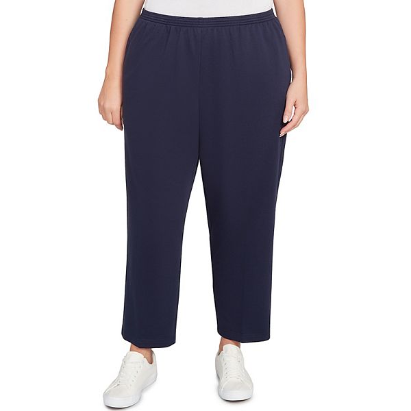 Брюки Plus size из классического французского велюра Alfred Dunner, Navy
Брюки Plus size из классического французского велюра Alfred Dunner, Navy