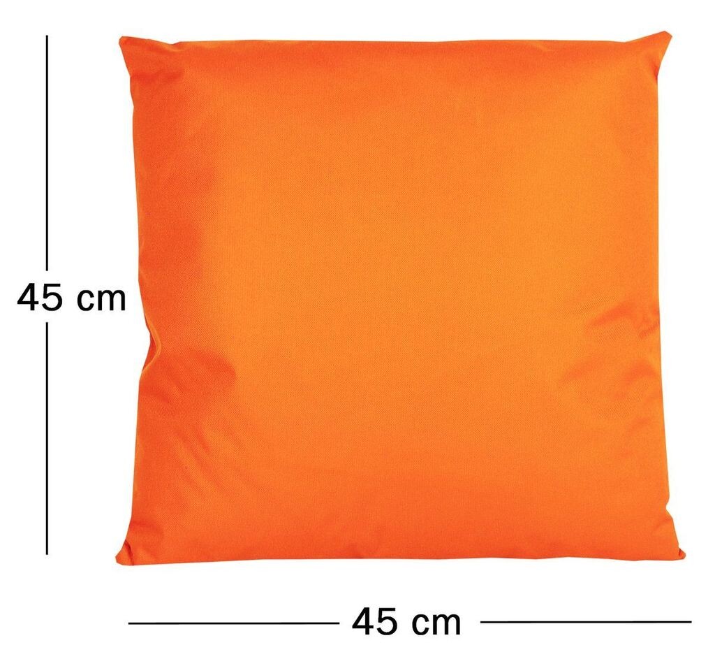 JACK 45 x 45 см подушка для отдыха на открытом воздухе, декоративная подушка с наполнителем, водоотталкивающая подушка сиденья, садовый стул, эффект лотоса, цвет: оранжевый
JACK 45 x 45 см подушка для отдыха на открытом воздухе, декоративная подушка с наполнителем, водоотталкивающая подушка сиденья, садовый стул, эффект лотоса, цвет: оранжевый