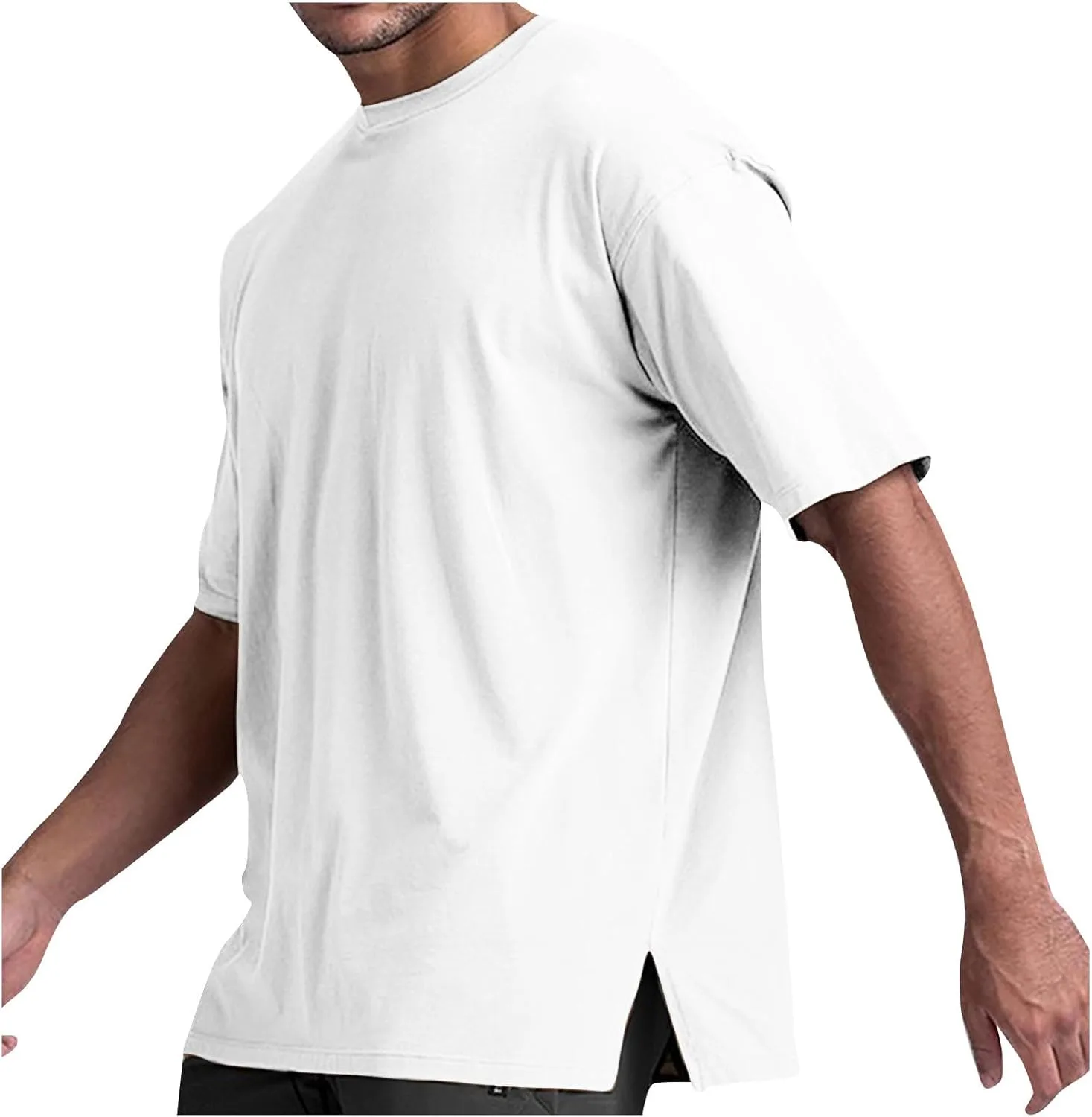 Мужская футболка Performance Crew Neck с боковыми разрезами, быстросохнущая эластичная ткань
Мужская футболка Performance Crew Neck с боковыми разрезами, быстросохнущая эластичная ткань