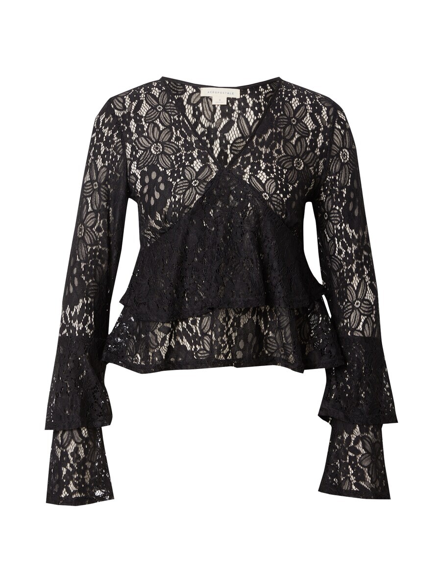 Блузка AÉROPOSTALE Blouse, черный 
Блузка AÉROPOSTALE Blouse, черный