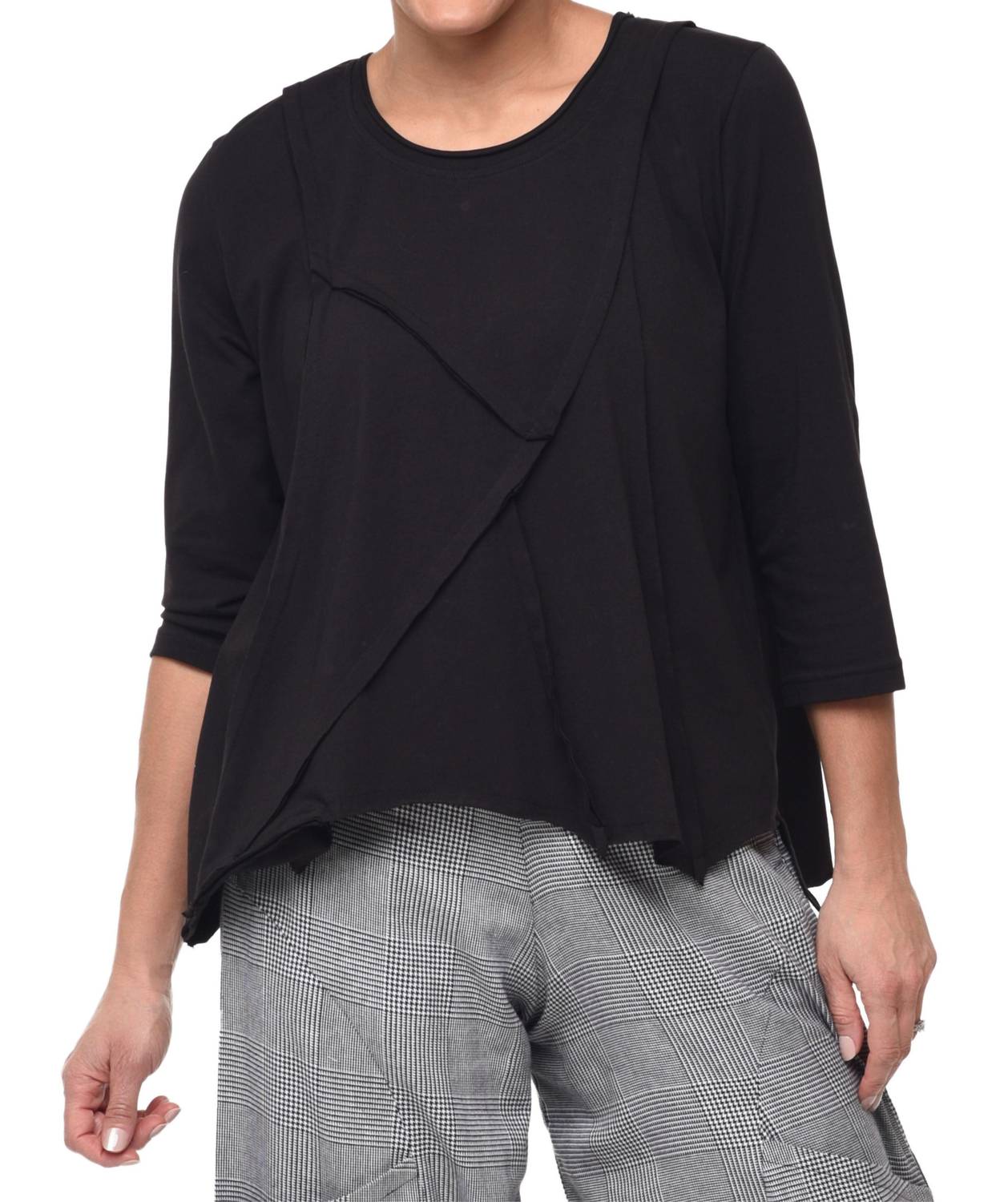 Топ Lindsay с рукавами три четверти в черном цвете Tulip Clothing, черный
Топ Lindsay с рукавами три четверти в черном цвете Tulip Clothing, черный