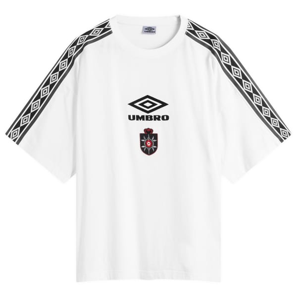 Футболка с OG-лентой Umbro By Slam Jam, белый
Футболка с OG-лентой Umbro By Slam Jam, белый