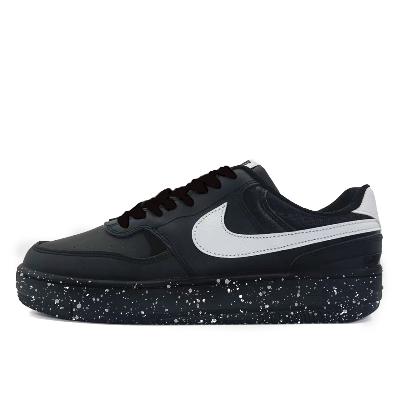 Nike Gamma Force Ink Splatter White Wing Кожаные кроссовки для скейтбординга Unisex, устойчивые к скольжению и истиранию, низкие
Nike Gamma Force Ink Splatter White Wing Кожаные кроссовки для скейтбординга Unisex, устойчивые к скольжению и истиранию, низкие