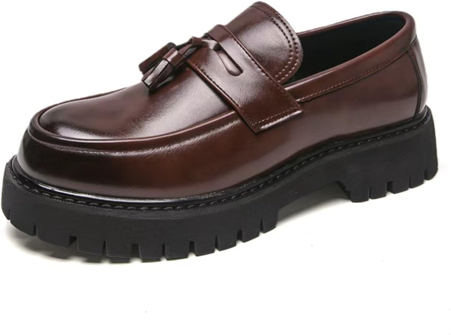 Мужские модные массивные лоферы на высокой платформе Penny с круглым носком, на липучке, с подошвой, предотвращающей скольжение, для деловой, рабочей и повседневной носки. Размеры 6-14 Qooel, коричневый
Мужские модные массивные лоферы на высокой платформе Penny с круглым носком, на липучке, с подошвой, предотвращающей скольжение, для деловой, рабочей и повседневной носки. Размеры 6-14 Qooel, коричневый