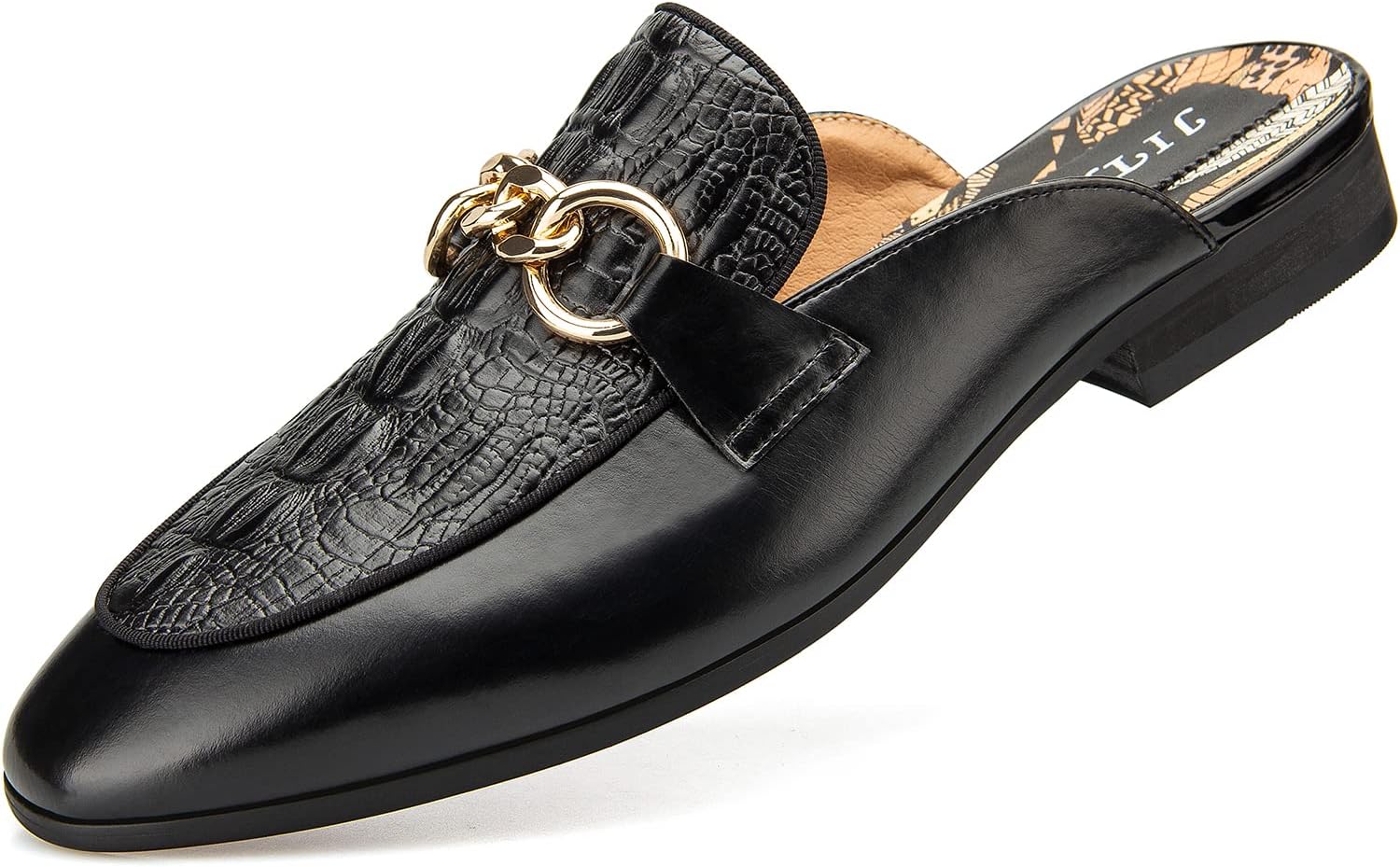 Мужские мюли JITAI - лоферы без застежки, повседневные полулоферы, сандалии без задника, черный
Мужские мюли JITAI - лоферы без застежки, повседневные полулоферы, сандалии без задника, черный