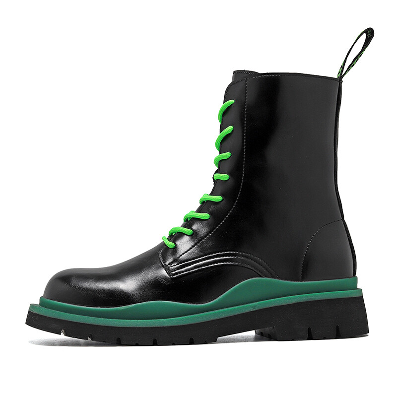 Ботинки Martin мужские черный/зеленый Beidouniao
Ботинки Martin мужские черный/зеленый Beidouniao