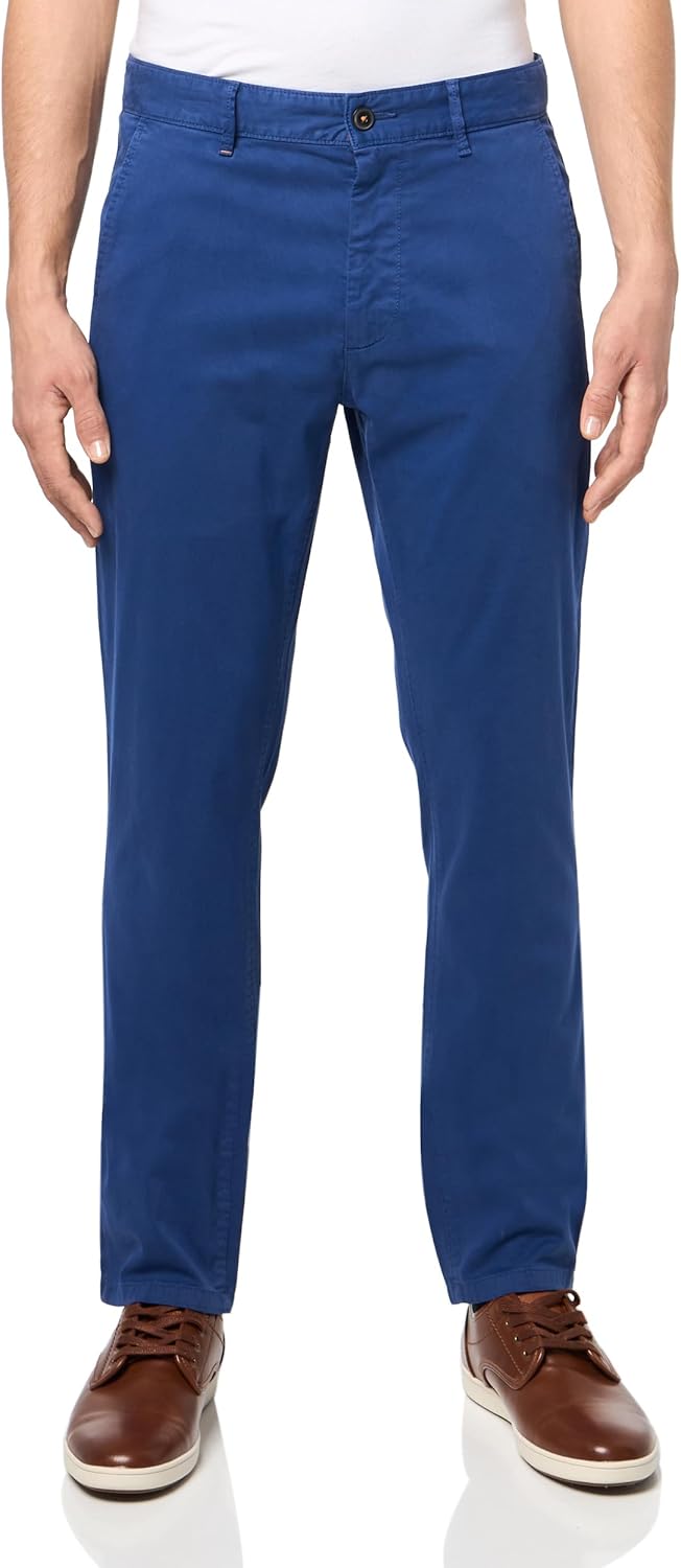 BOSS Мужские техно-твиловые брюки-чинос Slim Fit, Blue Sapphire
BOSS Мужские техно-твиловые брюки-чинос Slim Fit, Blue Sapphire