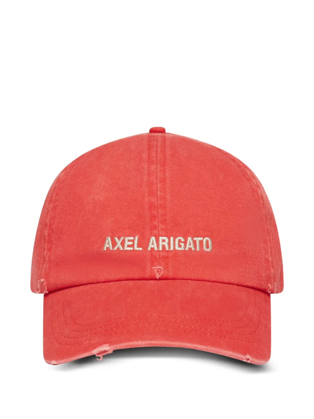Кепка с вышитым логотипом и эффектом потертости Axel Arigato, красный
Кепка с вышитым логотипом и эффектом потертости Axel Arigato, красный