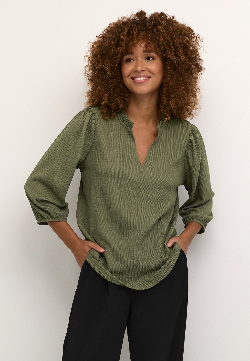 Блузка Kaffe КАКАТРИНЕ, цвет grape leaf
Блузка Kaffe КАКАТРИНЕ, цвет grape leaf