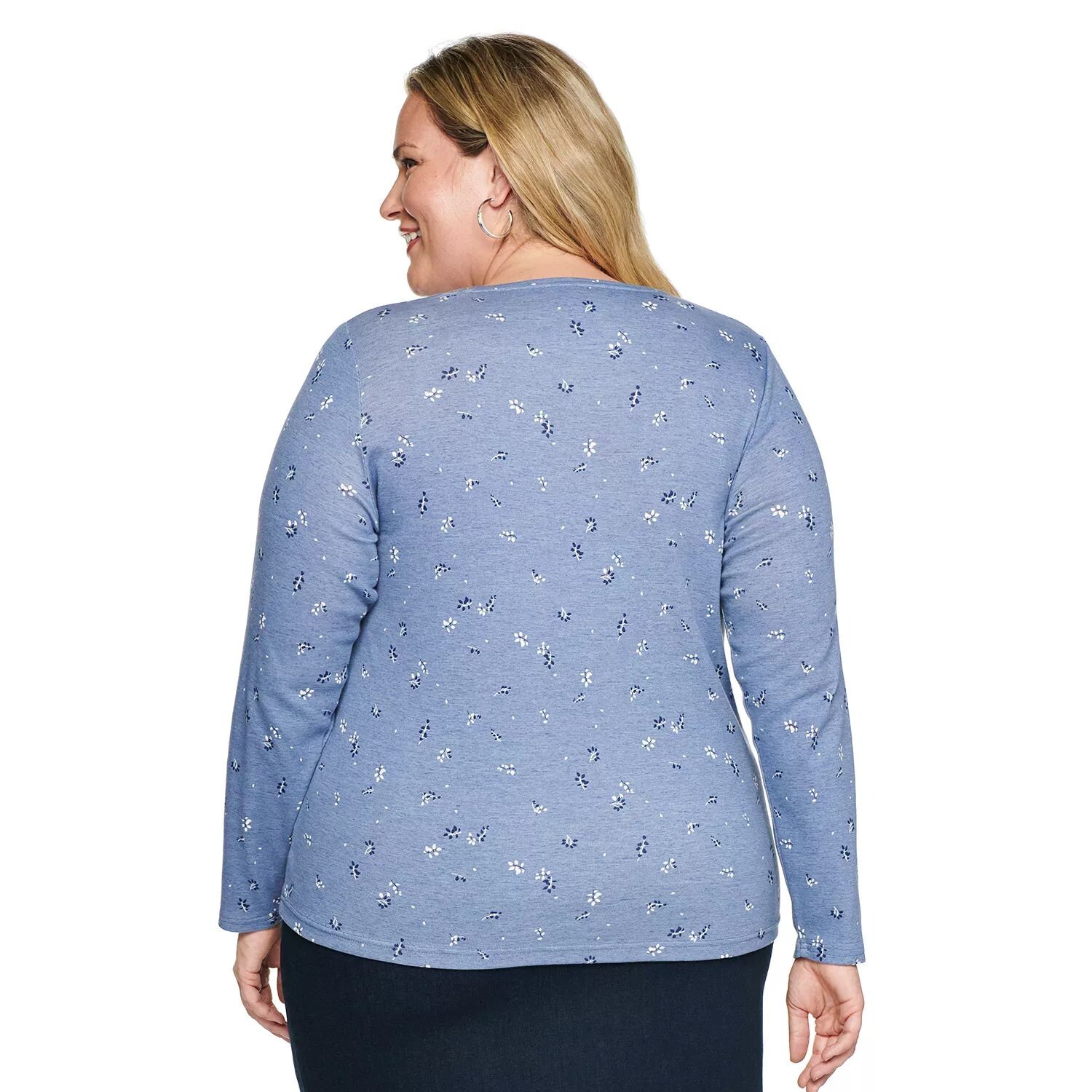 Футболка больших размеров Croft & Barrow Essential с длинными рукавами и круглым вырезом Croft & Barrow, белый
Футболка больших размеров Croft & Barrow Essential с длинными рукавами и круглым вырезом Croft & Barrow, белый