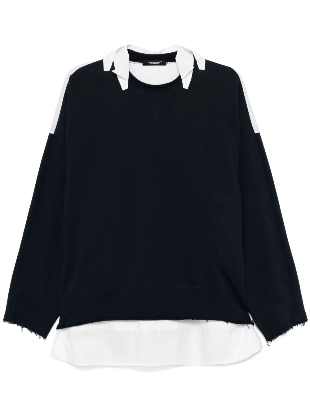 Толстовка в технике пэчворк Undercover, синий
Толстовка в технике пэчворк Undercover, синий