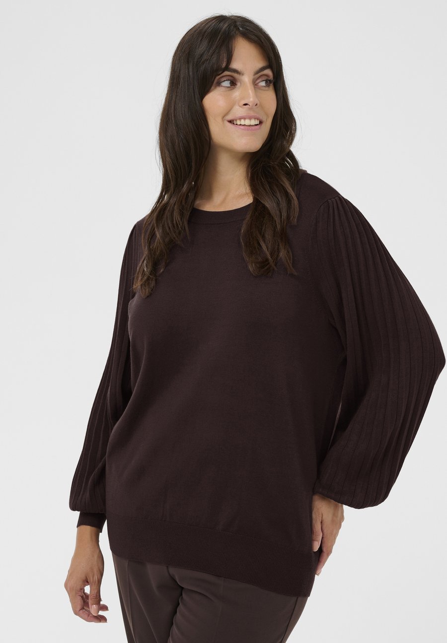 Джемпер Kaffe Curve Jumper, Black Coffee/Brown
Джемпер Kaffe Curve Jumper, Black Coffee/Brown