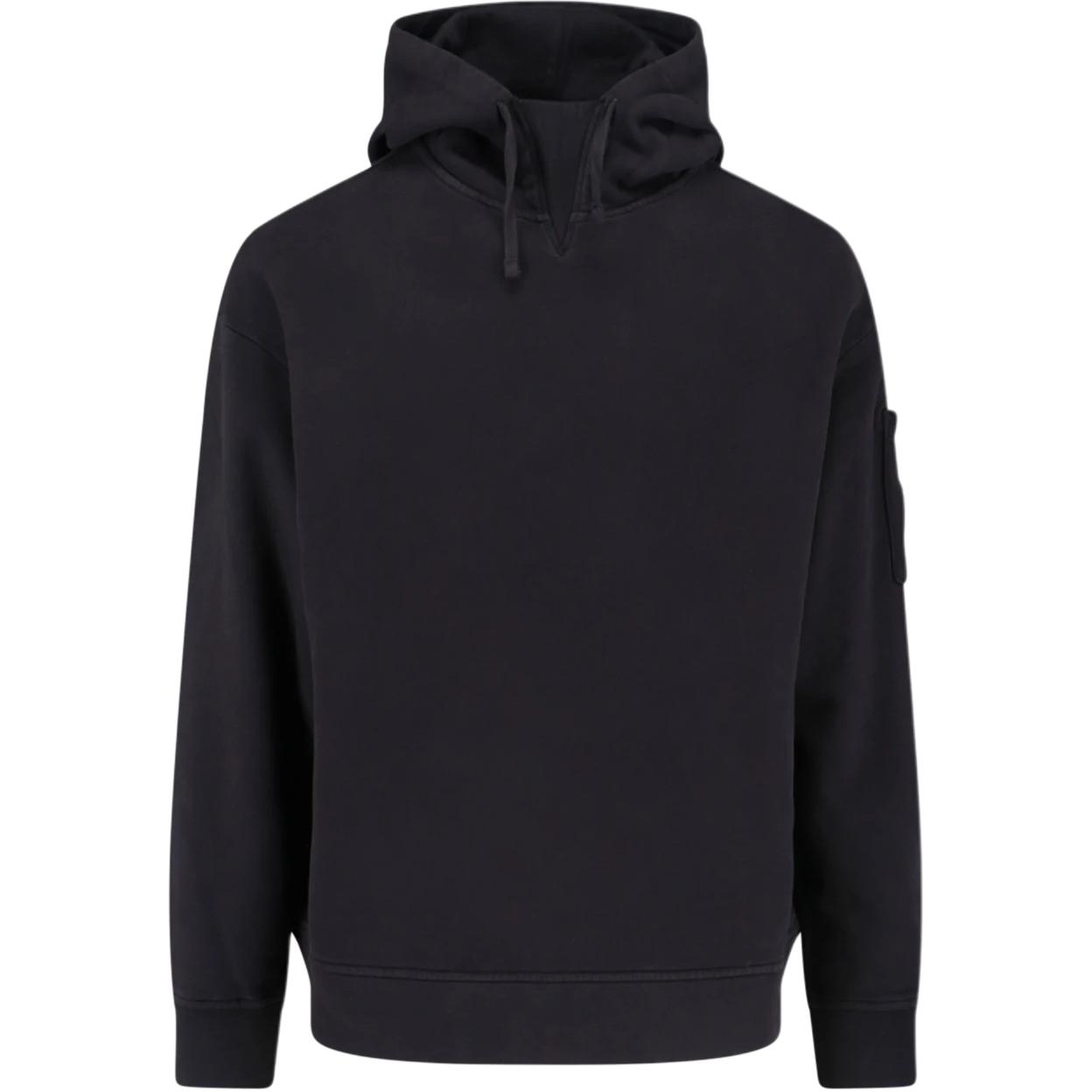 Худи с капюшоном и карманом C.P.Company, черный
Худи с капюшоном и карманом C.P.Company, черный