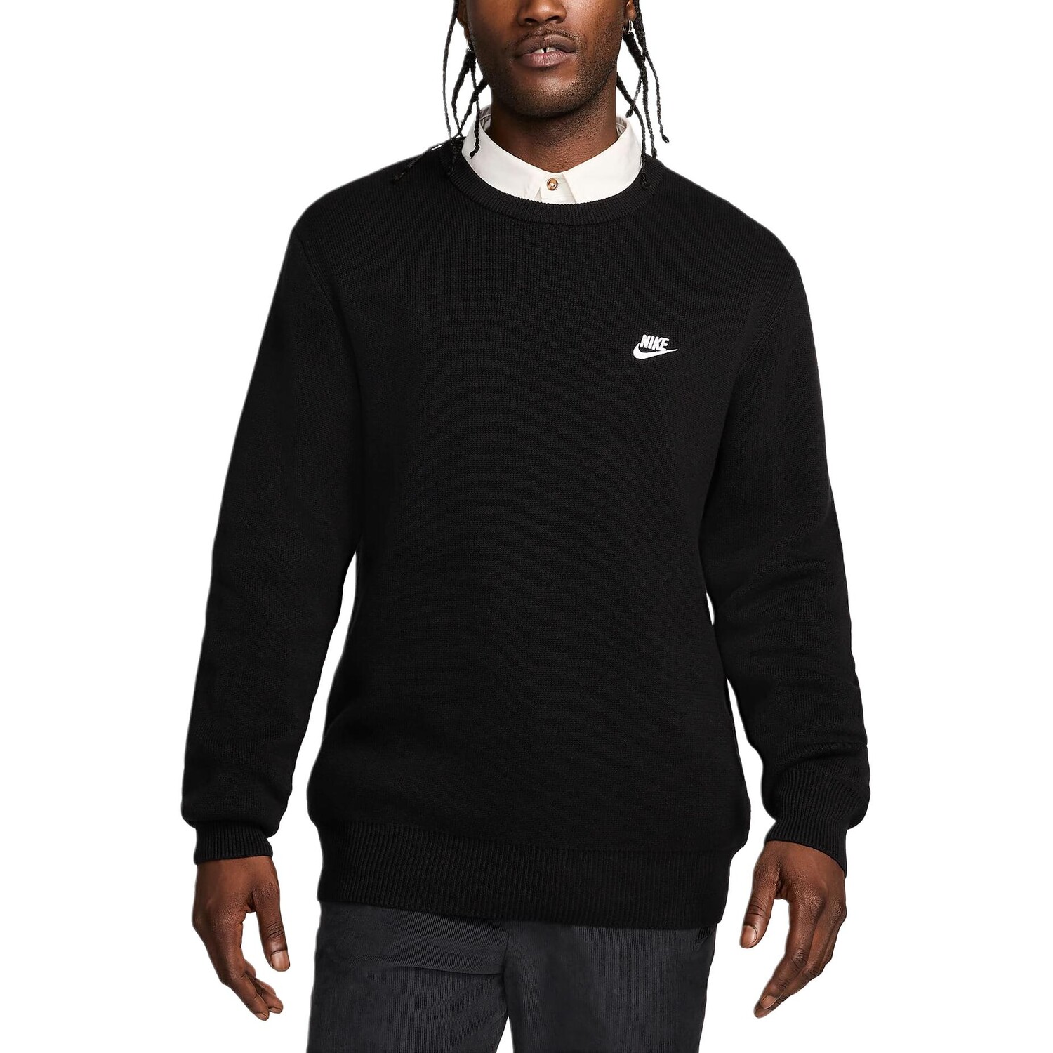Клубный свитер мужской черный Nike, черный
Клубный свитер мужской черный Nike, черный