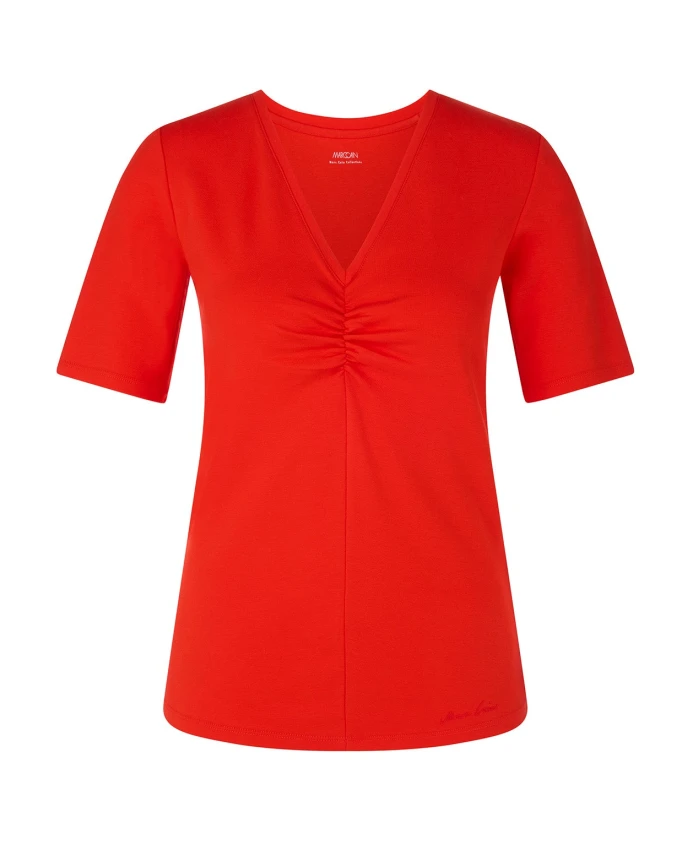 Футболка со сборками Marc Cain, красный
Футболка со сборками Marc Cain, красный