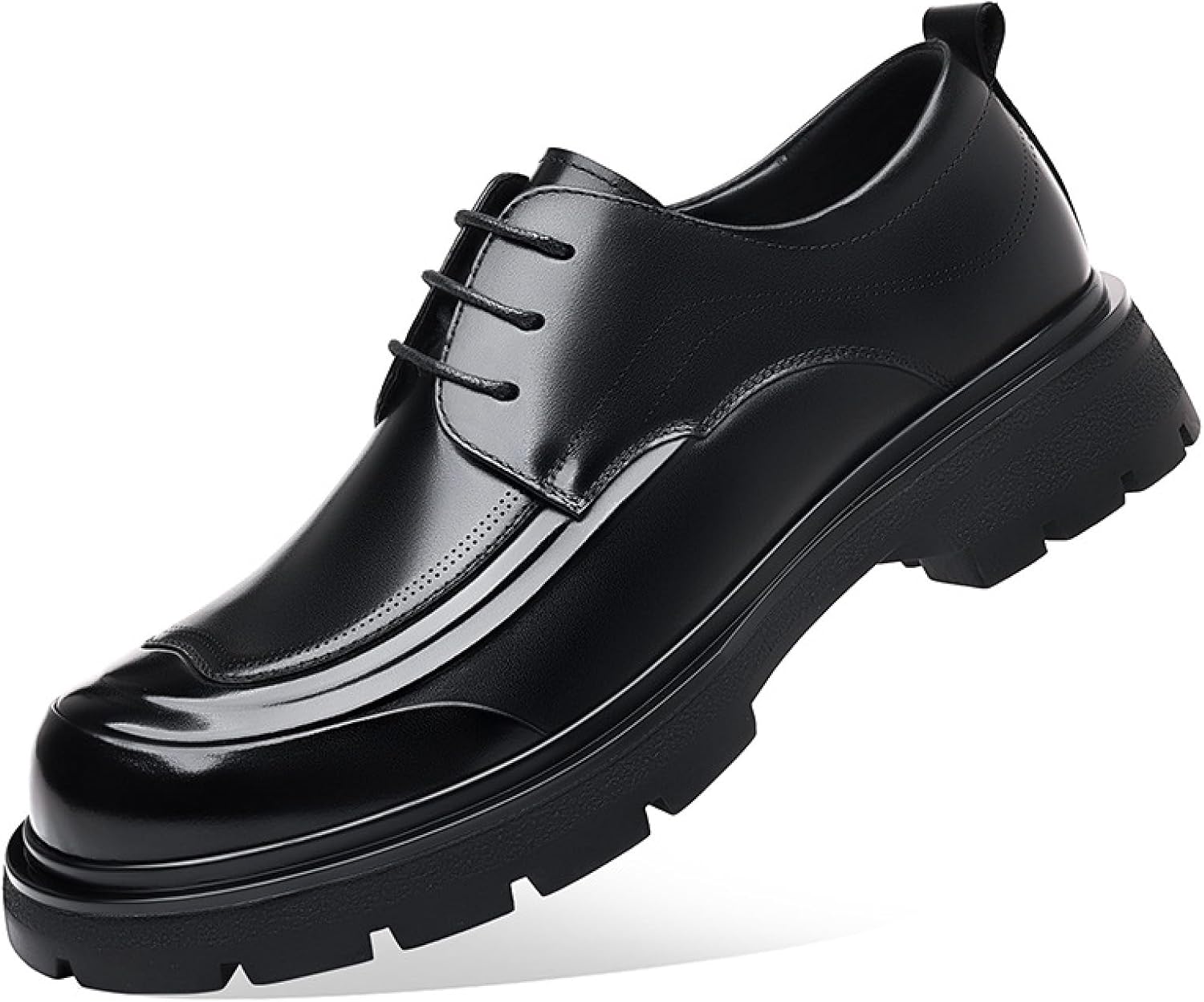 Мужские туфли-оксфорды на массивной платформе из натуральной кожи с круглым носком, без застежки, подошва с протектором, деловые туфли на шнуровке, лоферы «пенни» для вечеринки, свадьбы, выпускного и работы Bhdjk, черный
Мужские туфли-оксфорды на массивной платформе из натуральной кожи с круглым носком, без застежки, подошва с протектором, деловые туфли на шнуровке, лоферы «пенни» для вечеринки, свадьбы, выпускного и работы Bhdjk, черный