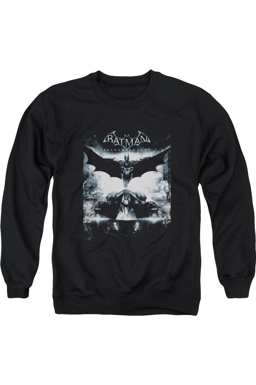 Толстовка Batman Arkham Knight Forward Force для взрослых с круглым вырезом Gildan, черный
Толстовка Batman Arkham Knight Forward Force для взрослых с круглым вырезом Gildan, черный