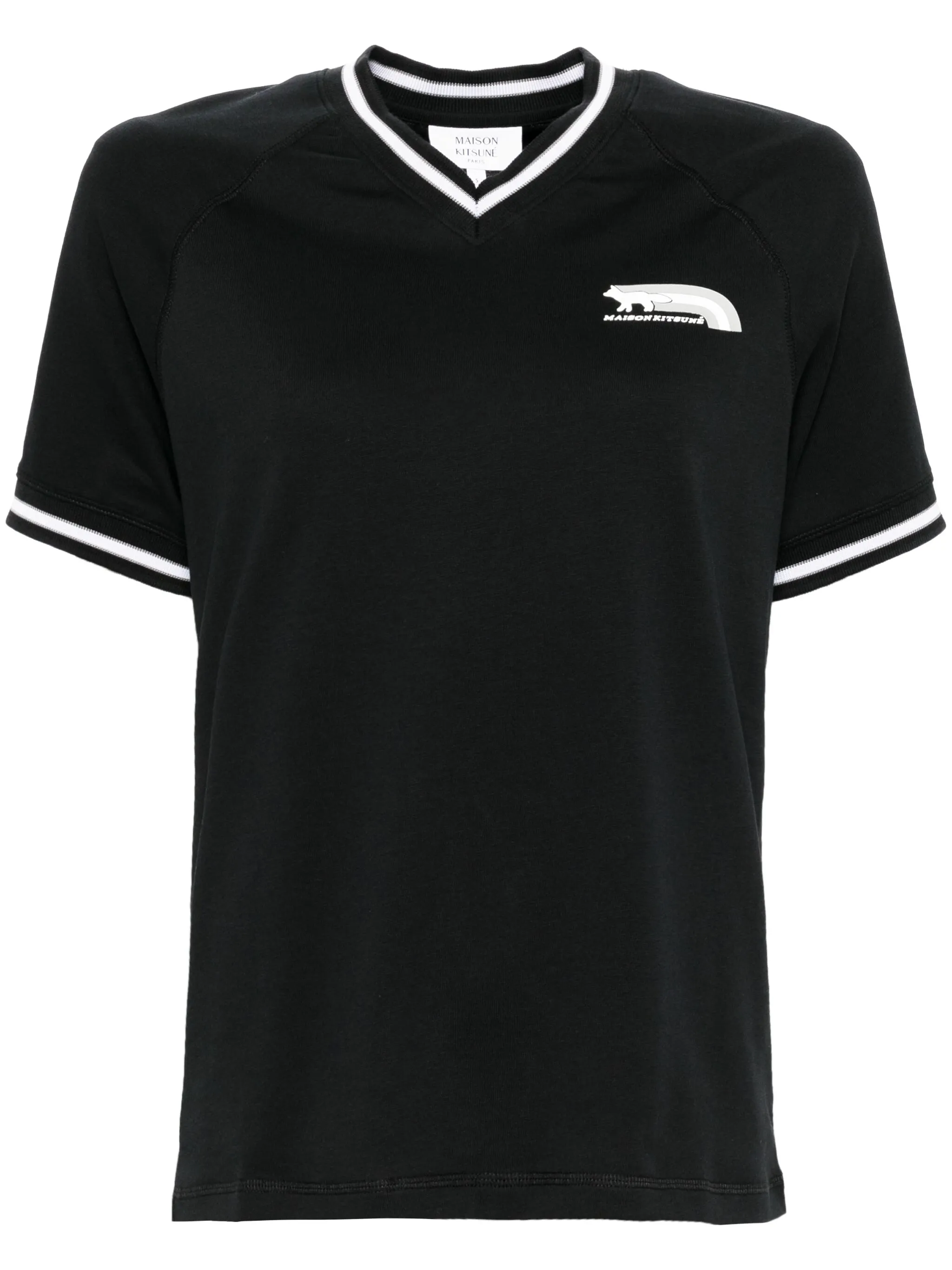 Футболка с рукавами реглан Maison Kitsuné, черный
Футболка с рукавами реглан Maison Kitsuné, черный