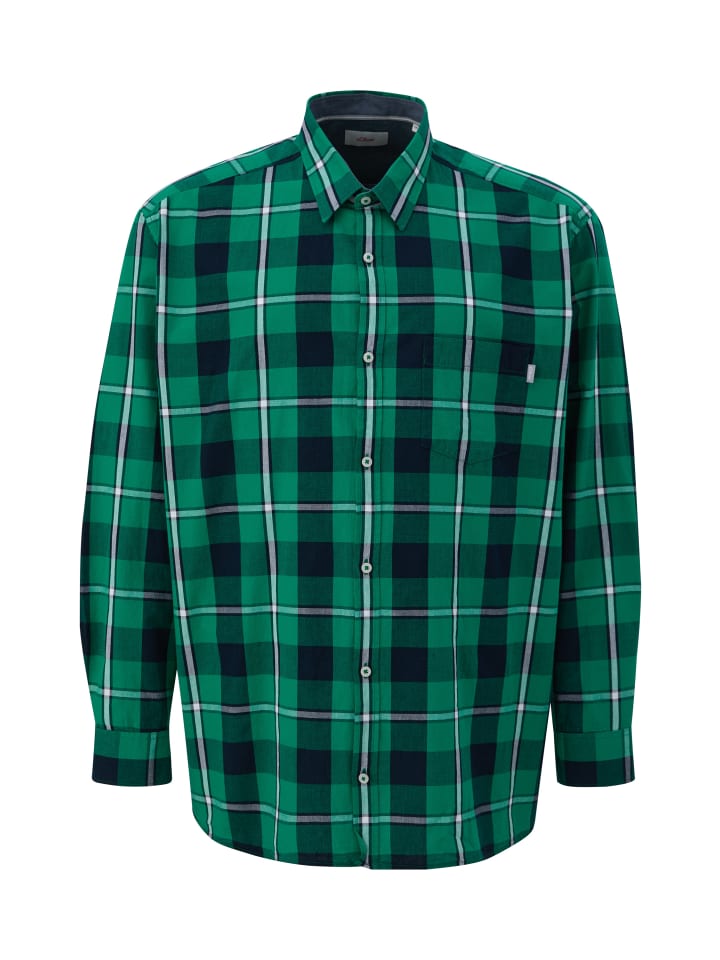 s.Oliver Рубашка цвета 76N2_изумруд
s.Oliver Рубашка цвета 76N2_изумруд