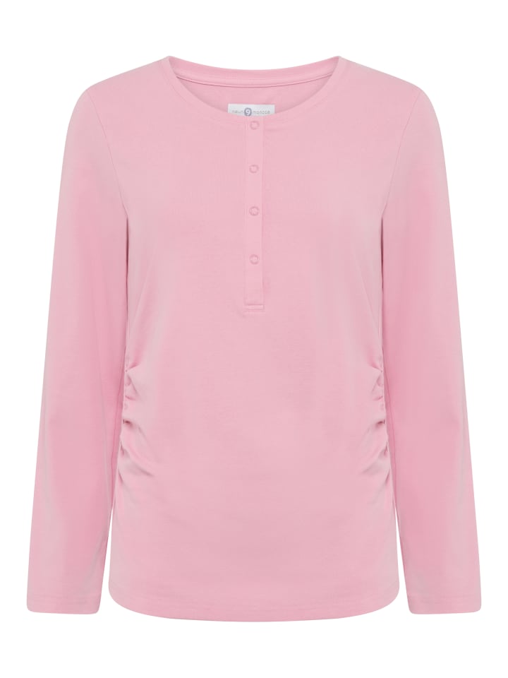 Рубашка для беременных розово-белого цвета neun 9 monate
Рубашка для беременных розово-белого цвета neun 9 monate