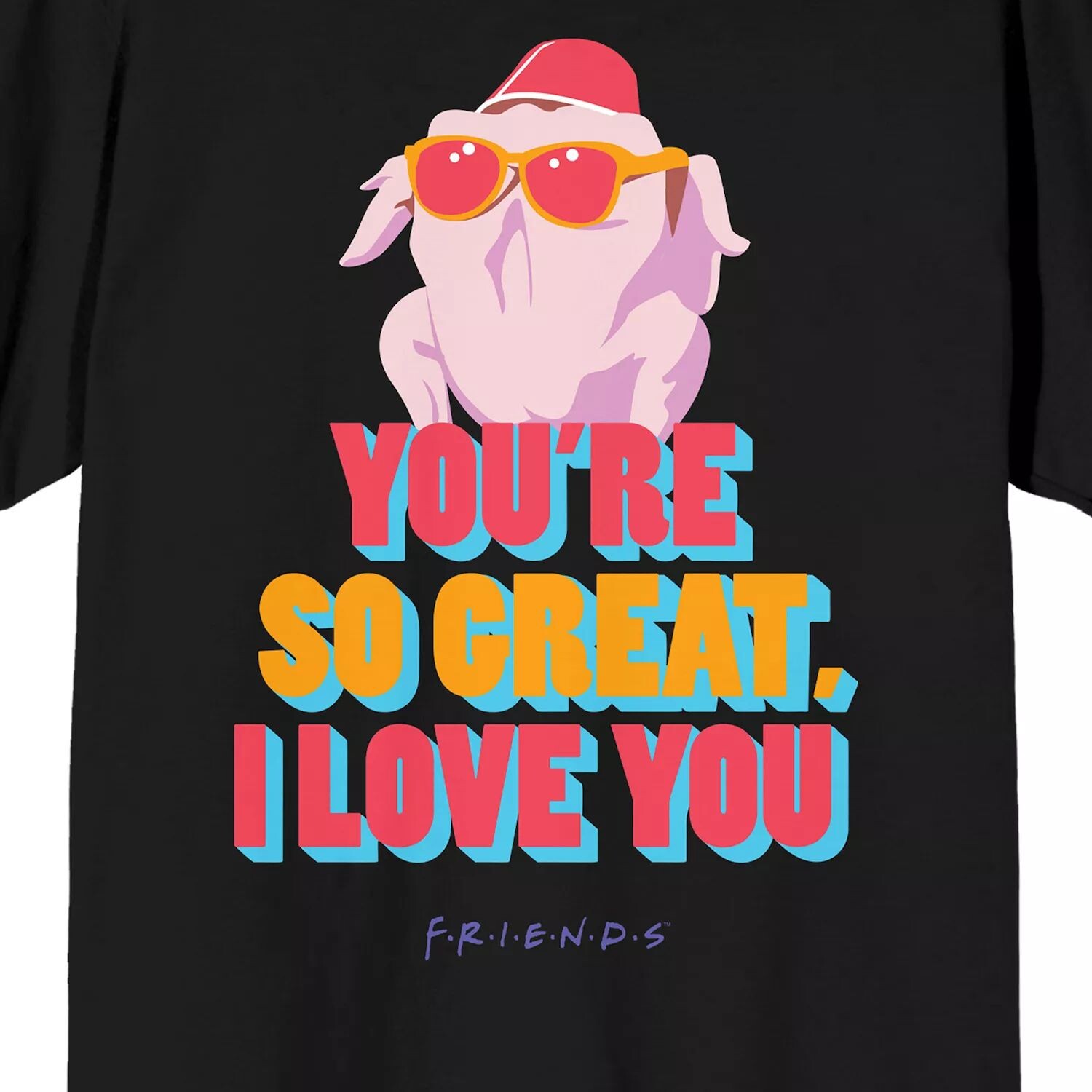 Мужская футболка Friends You're So Great Licensed Character
Мужская футболка Friends You're So Great Licensed Character