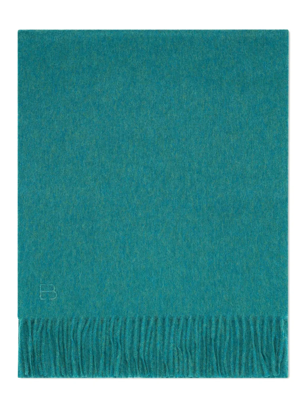 Кашемировый шарф с монограммой и бахромой Eric Bompard, зеленый
Кашемировый шарф с монограммой и бахромой Eric Bompard, зеленый