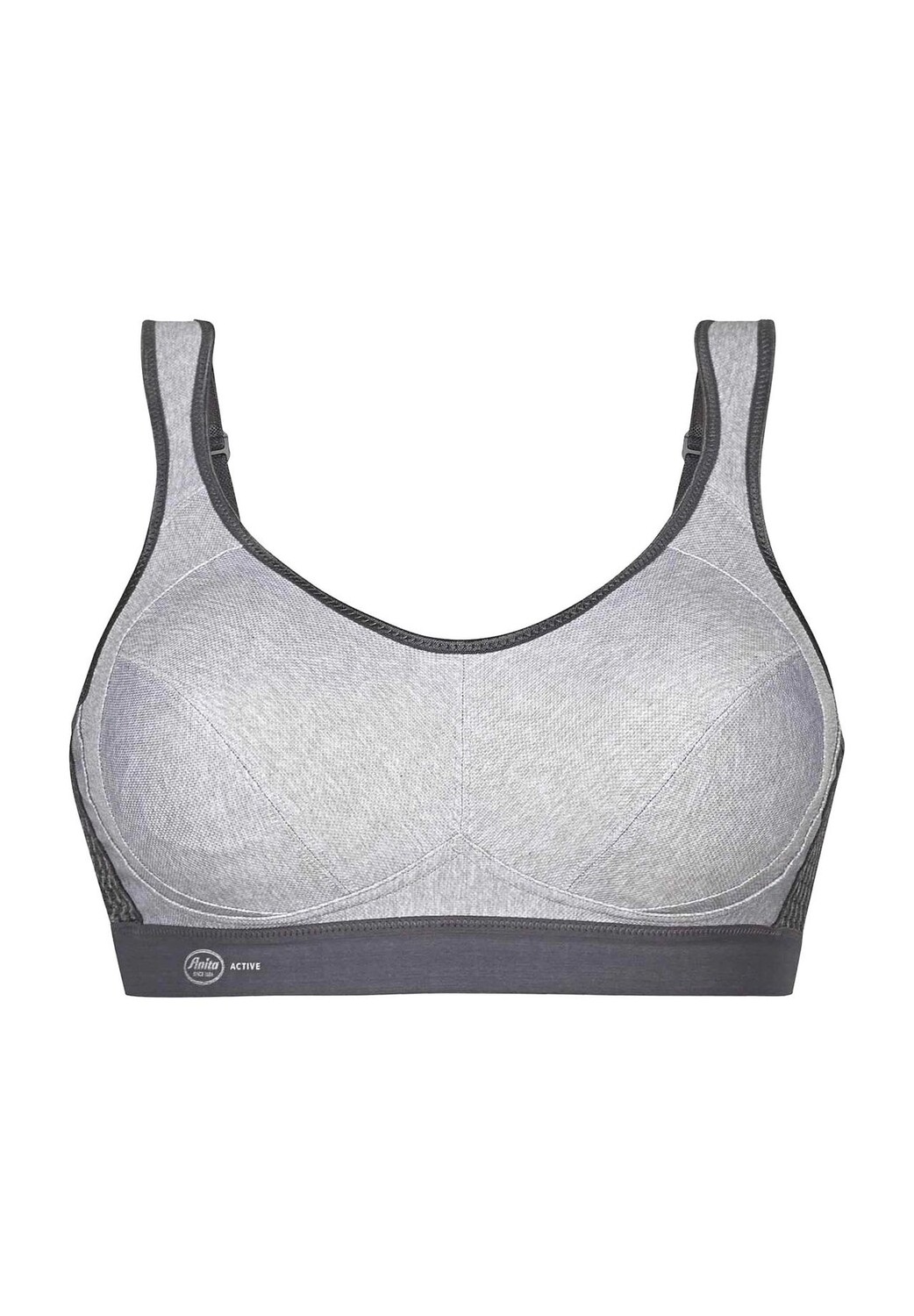 Спортивный бюстгальтер Extreme Control с сильной поддержкой и впитыванием влаги для женщин Anita, цвет 254 Heather Grey
Спортивный бюстгальтер Extreme Control с сильной поддержкой и впитыванием влаги для женщин Anita, цвет 254 Heather Grey