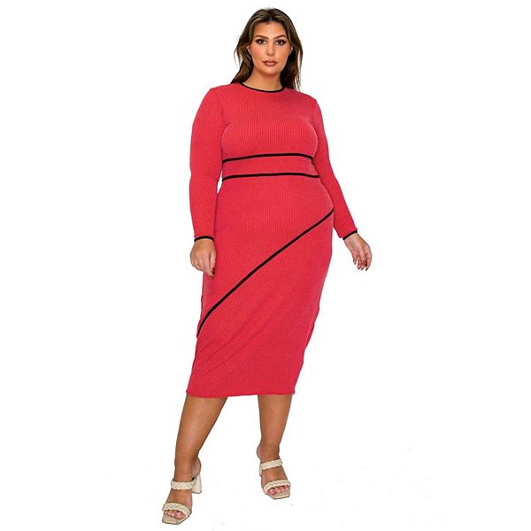 Платье-свитер Elora plus size L I V D, Red
Платье-свитер Elora plus size L I V D, Red