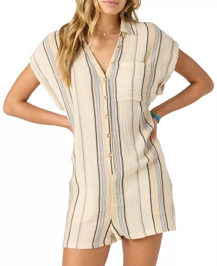 Полосатый комбинезон для юниоров Kamilla O'Neill, коричневый/бежевый
Полосатый комбинезон для юниоров Kamilla O'Neill, коричневый/бежевый