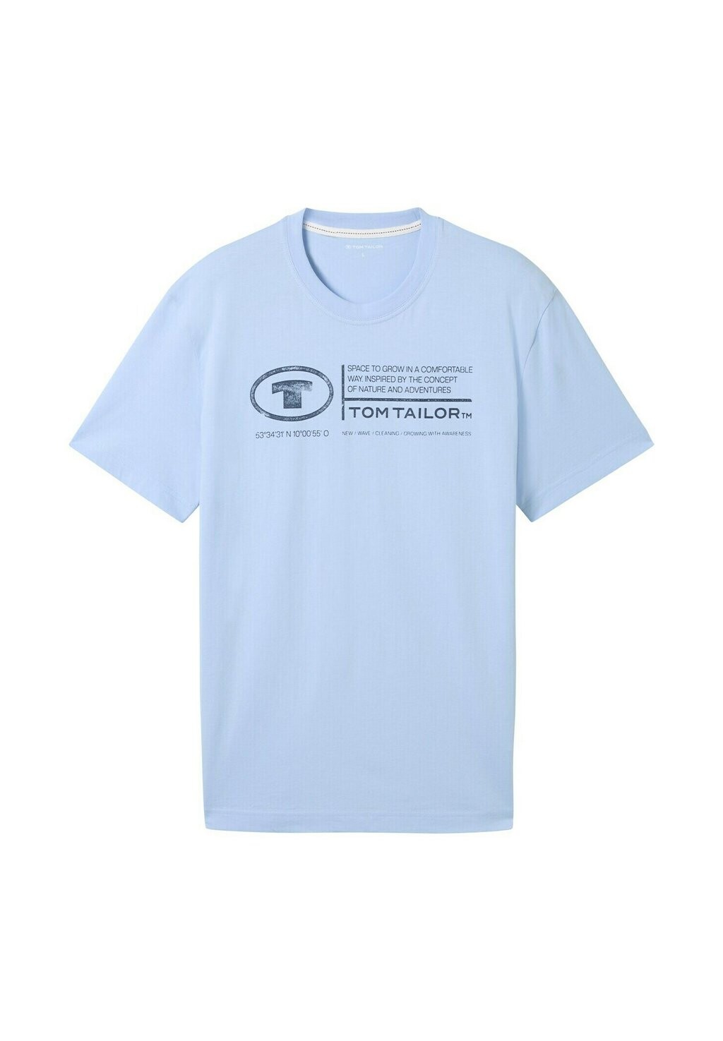 Футболка с принтом TOM TAILOR, светло-голубой
Футболка с принтом TOM TAILOR, светло-голубой