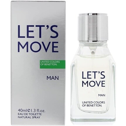 United Colors of Benetton Let's Move Man EdT Spray for Him 40ml
United Colors of Benetton Let's Move Man EdT Spray for Him 40ml