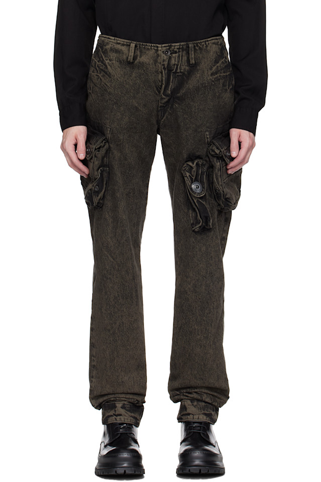 Узкие джинсовые карго-брюки с эффектом противогаза Julius, цвет charcoal
Узкие джинсовые карго-брюки с эффектом противогаза Julius, цвет charcoal