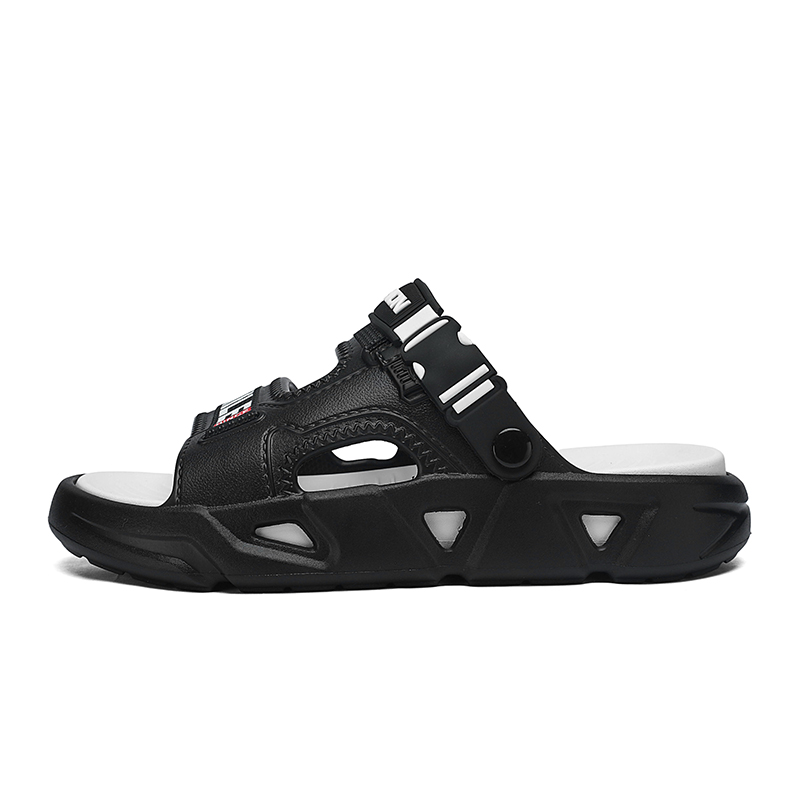 Jinho Пляжные сандалии мужские черно-коричневые черно-белые, цвет Black White 
Jinho Пляжные сандалии мужские черно-коричневые черно-белые, цвет Black White