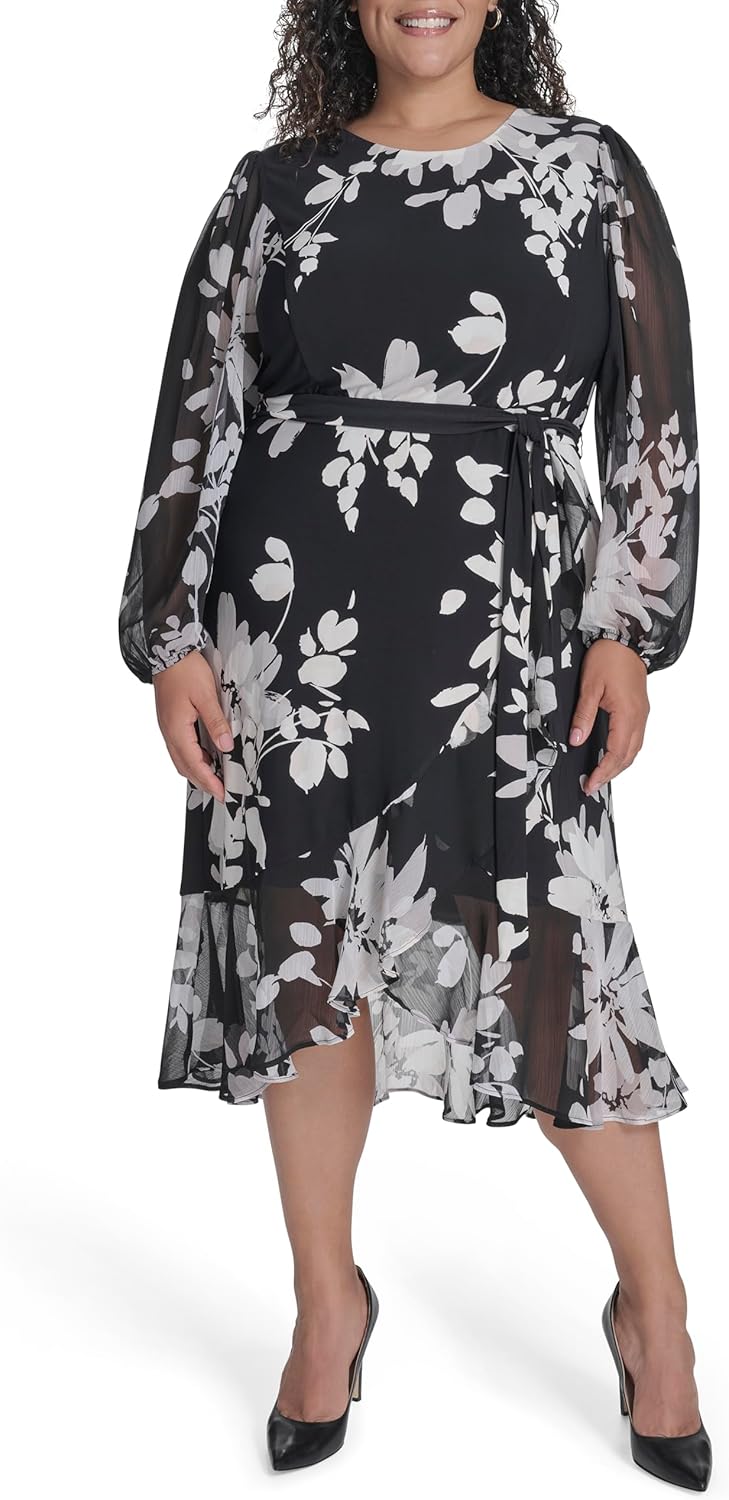 Женское платье миди Tommy Hilfiger с длинными рукавами, расклешенным подолом и завязками, Ivory Multi
Женское платье миди Tommy Hilfiger с длинными рукавами, расклешенным подолом и завязками, Ivory Multi