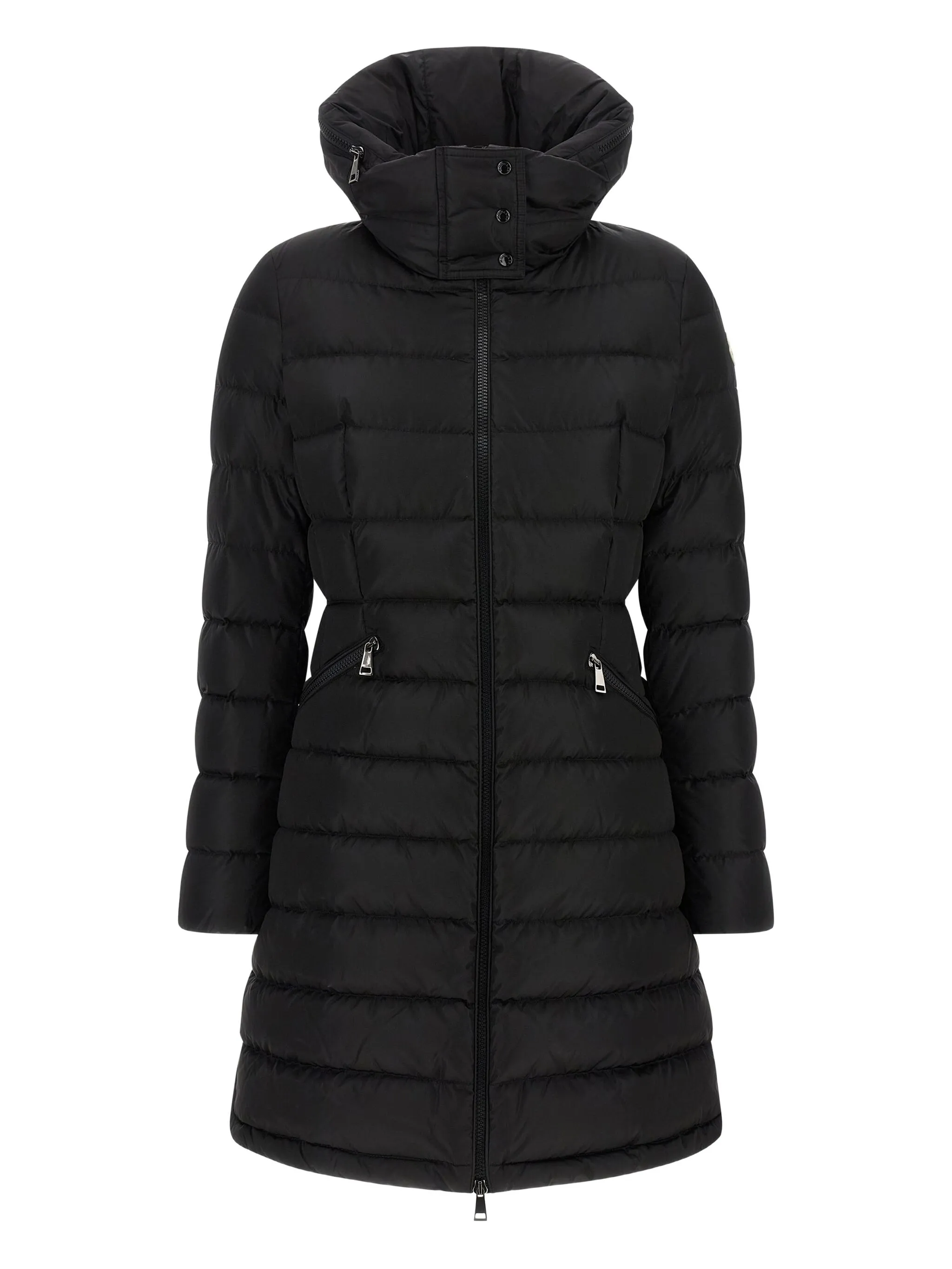 Стеганое пальто Flammette Moncler, черный
Стеганое пальто Flammette Moncler, черный