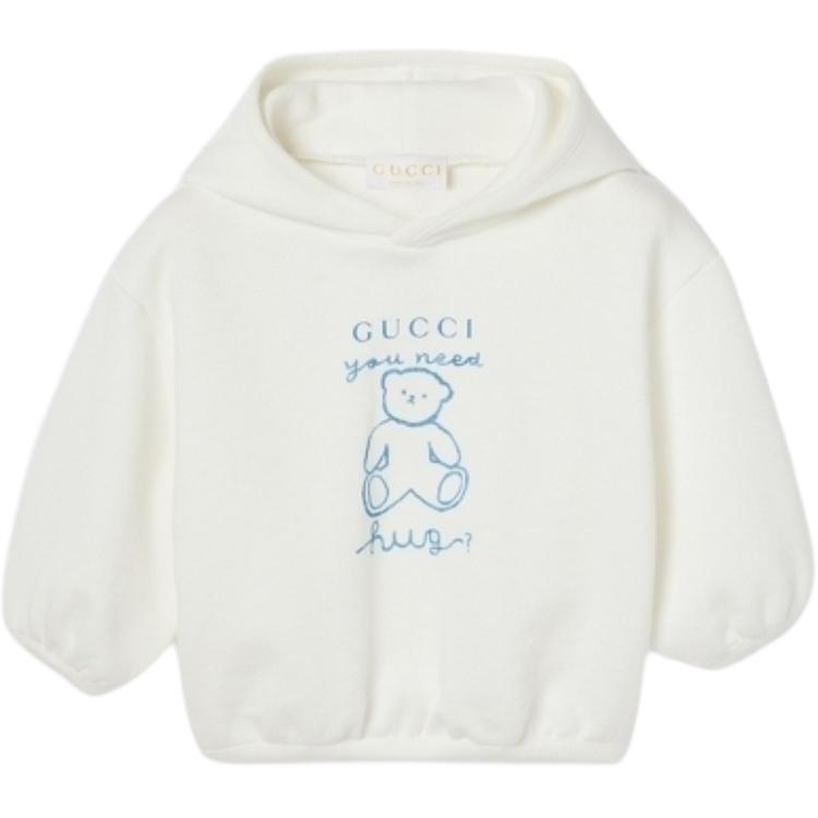 GUCCI Свитшот SS25 белый для малышей
GUCCI Свитшот SS25 белый для малышей