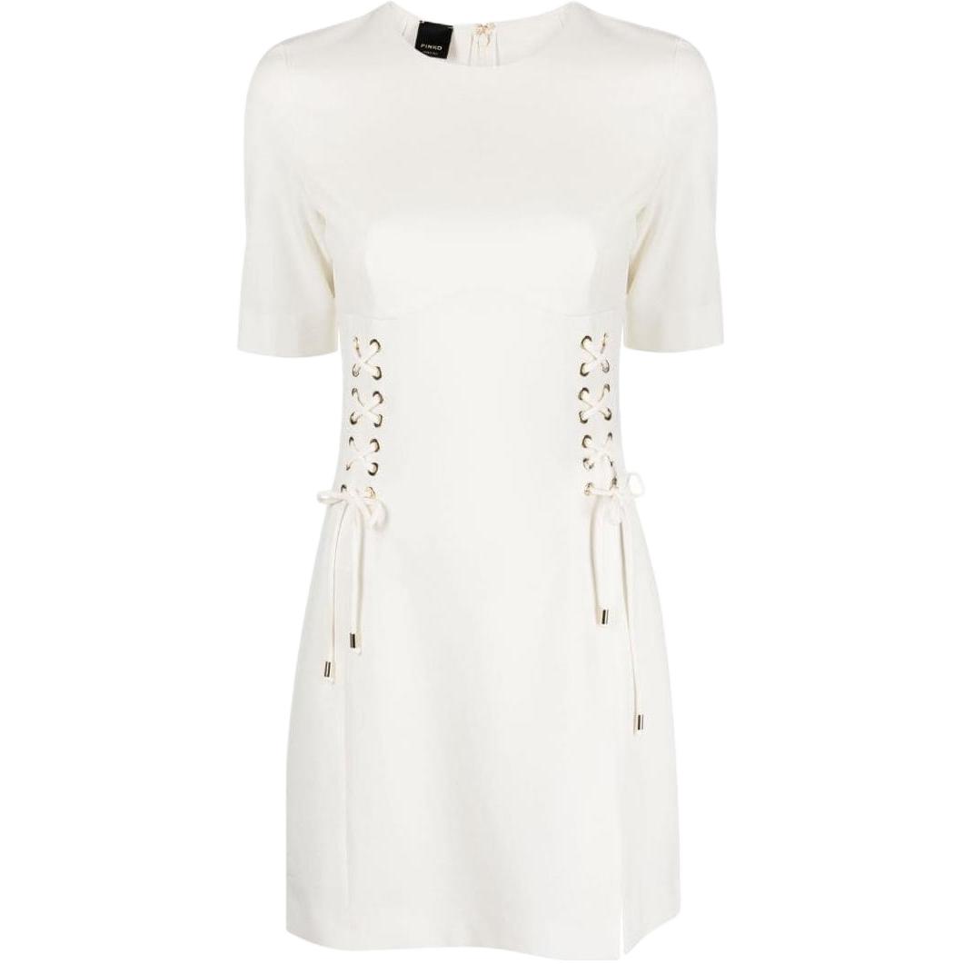 PINKO Белое короткое платье SS23
PINKO Белое короткое платье SS23