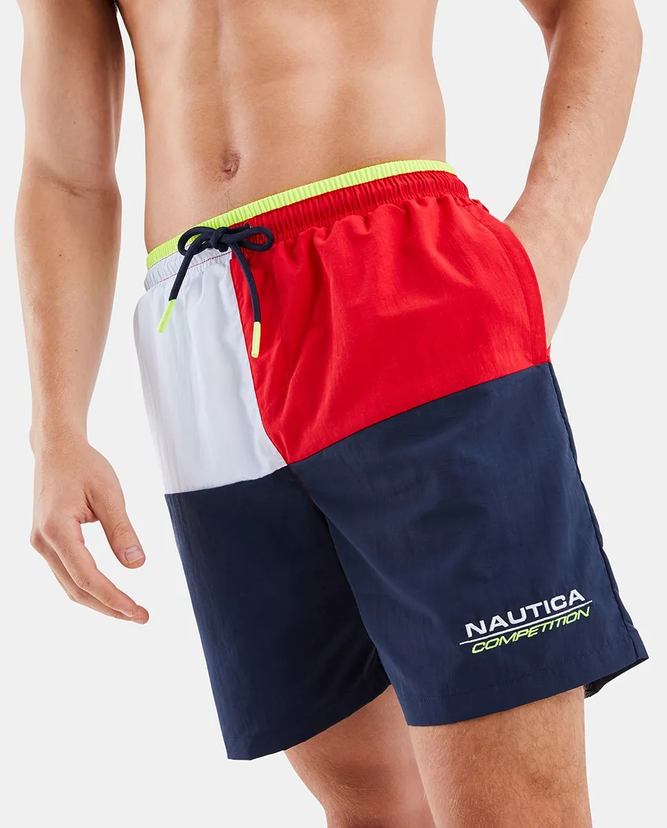 Разноцветные мужские шорты для плавания в стиле «бермуды» Nautica, мультиколор
Разноцветные мужские шорты для плавания в стиле «бермуды» Nautica, мультиколор