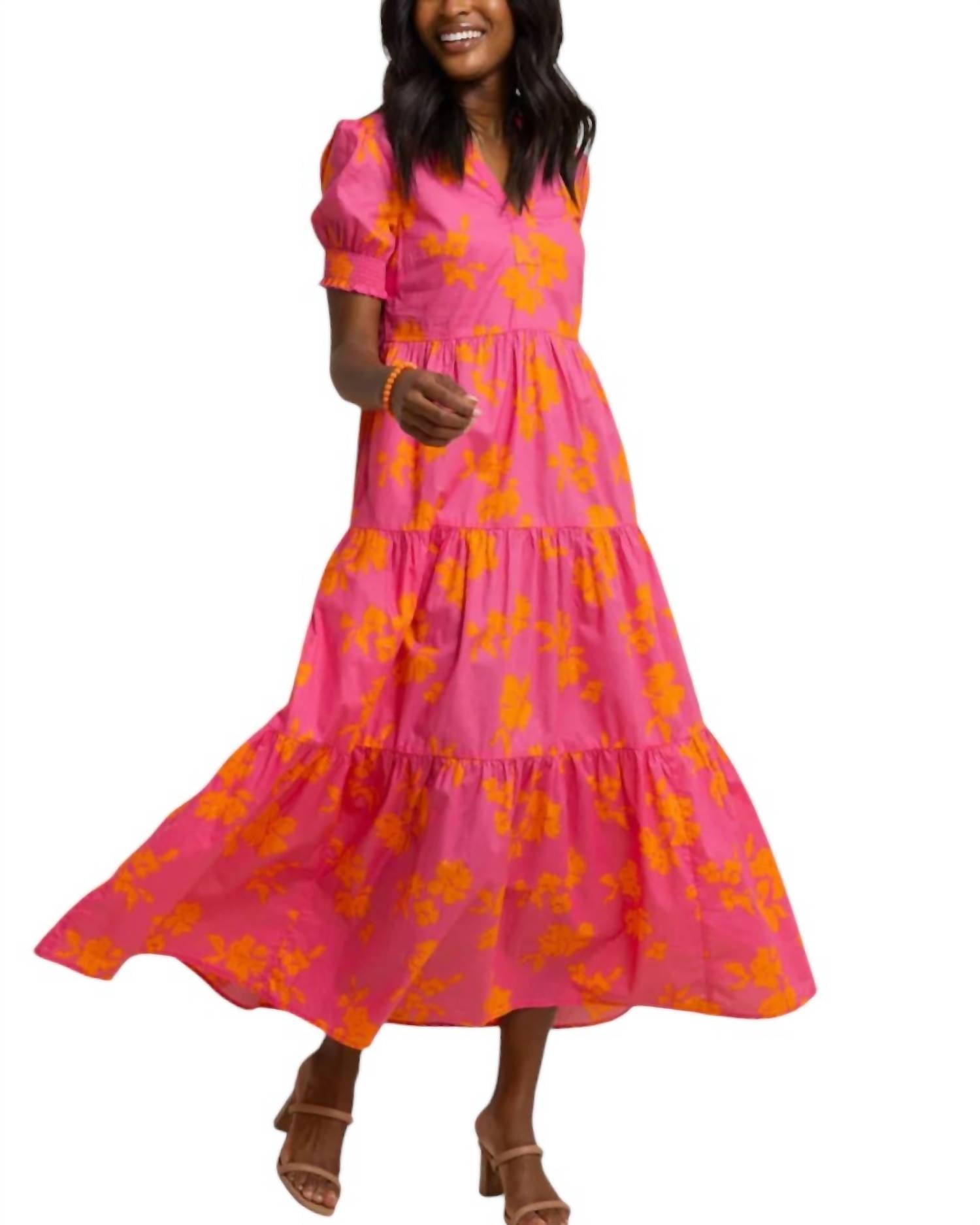 Платье макси Nadine из многослойного хлопкового батиста цвета розовой камелии SOUTHERN TIDE
Платье макси Nadine из многослойного хлопкового батиста цвета розовой камелии SOUTHERN TIDE