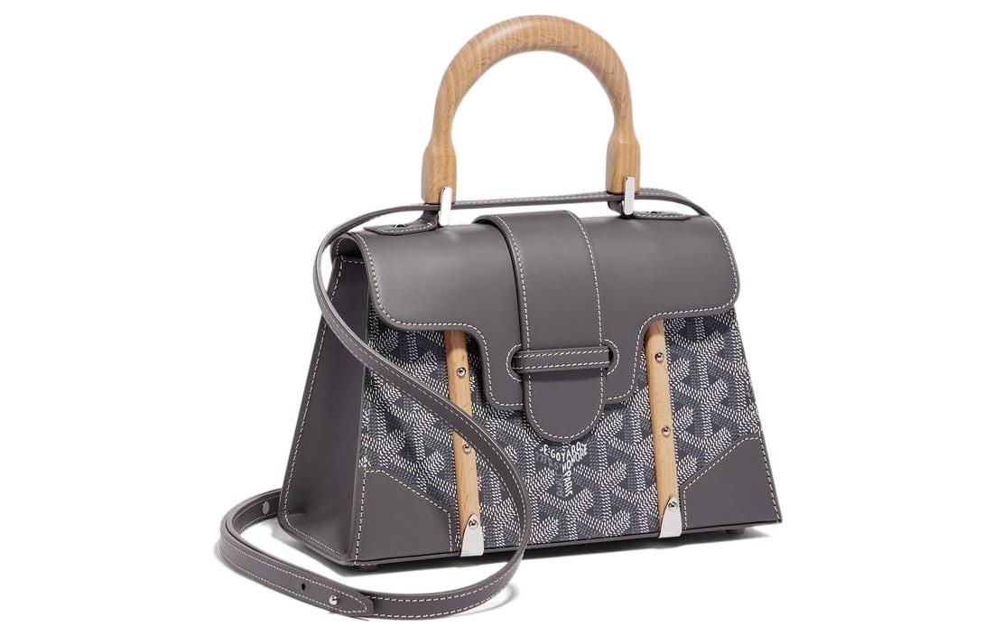 GOYARD Сумка женская мини через плечо из брезента с кожей, Gray
GOYARD Сумка женская мини через плечо из брезента с кожей, Gray