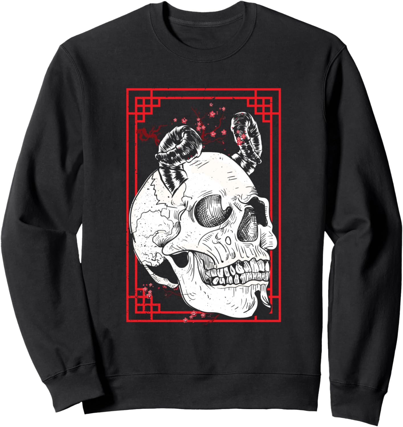 Японская толстовка с изображением лица екая в стиле Онихарадзюку Кабуки Satan, The Fearsome Skull & Horns, Kanji, Mythological Design, черный
Японская толстовка с изображением лица екая в стиле Онихарадзюку Кабуки Satan, The Fearsome Skull & Horns, Kanji, Mythological Design, черный