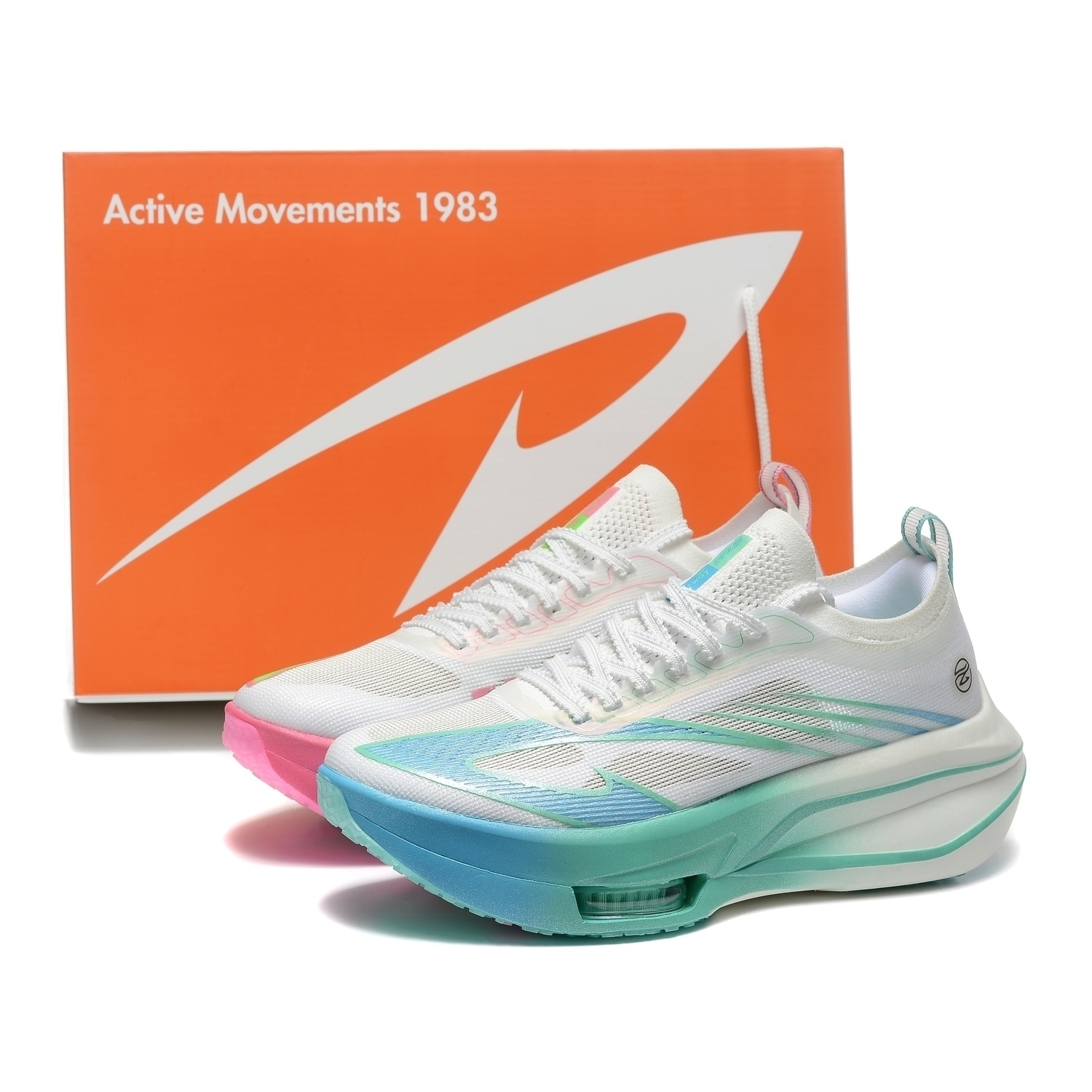 DEERWAY Унисекс беговые кроссовки Pink Cyan Mountain Range в розовом и тёмно-голубом цвете (в коробке), цвет Pink Dark Cyan (Box)
DEERWAY Унисекс беговые кроссовки Pink Cyan Mountain Range в розовом и тёмно-голубом цвете (в коробке), цвет Pink Dark Cyan (Box)