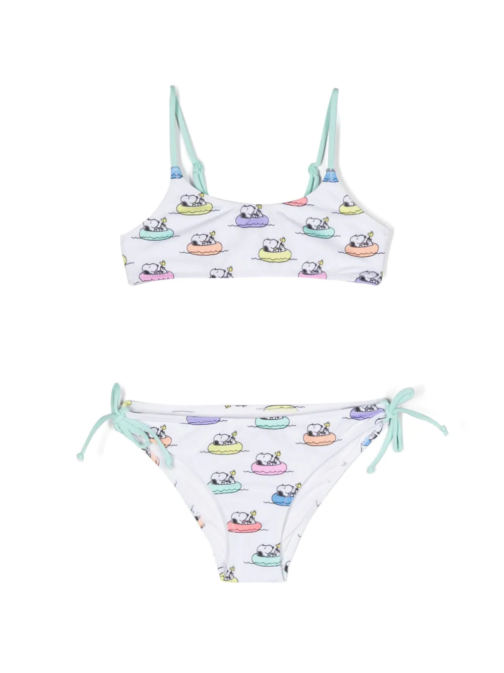 Бикини с принтом MC2 SAINT BARTH, белый 
Бикини с принтом MC2 SAINT BARTH, белый