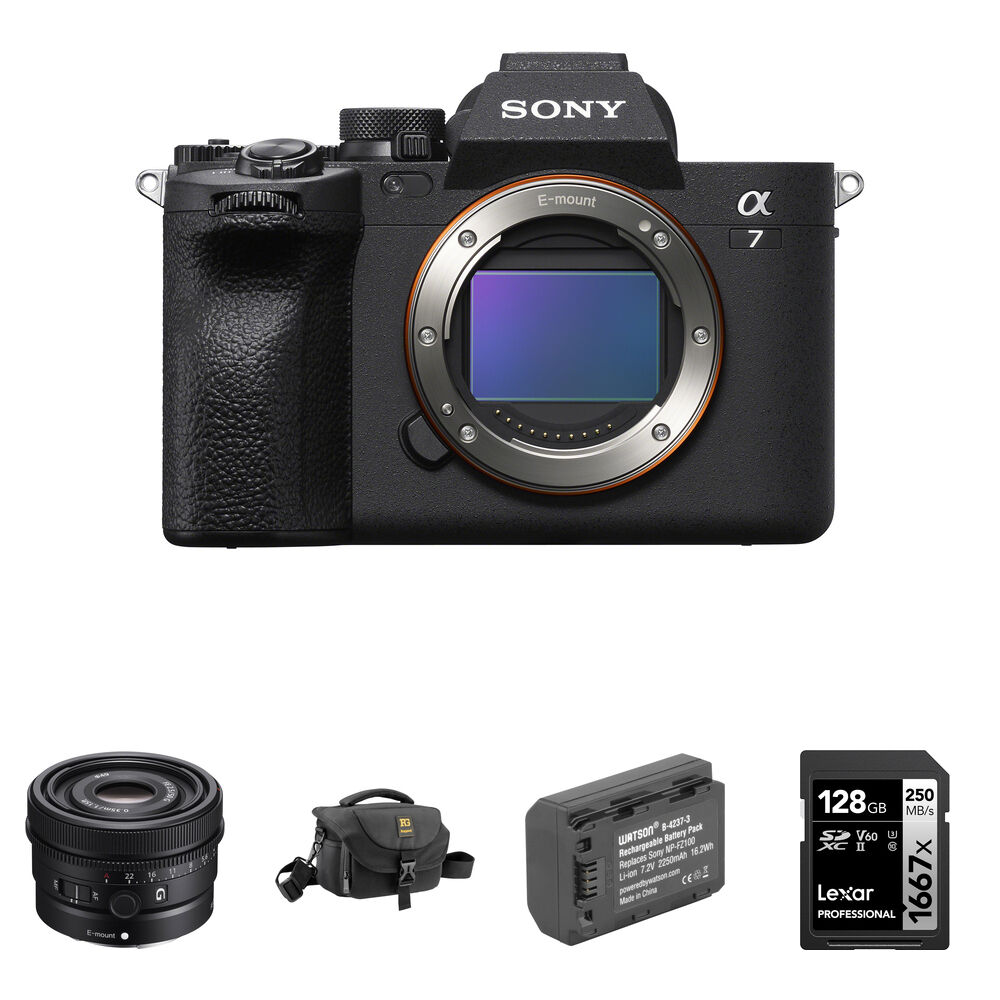 Беззеркальная камера Sony a7 IV Mirrorless Camera with 50mm f/2.5 Lens and Basic
Беззеркальная камера Sony a7 IV Mirrorless Camera with 50mm f/2.5 Lens and Basic