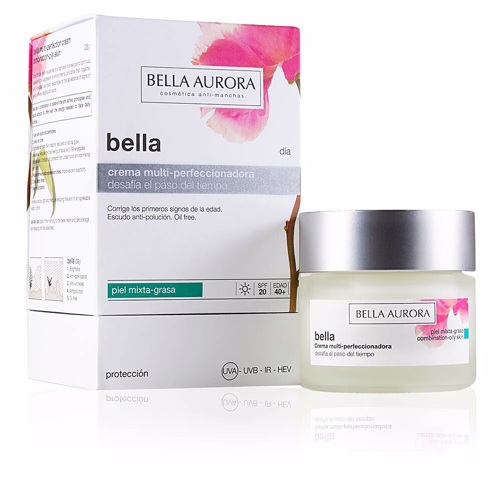 Крем против пятен на коже Bella dia crema multi-perfeccionadora spf20 Bella aurora, 50 мл
Крем против пятен на коже Bella dia crema multi-perfeccionadora spf20 Bella aurora, 50 мл